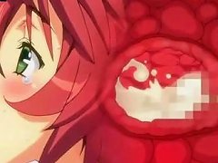 Redhead Anime Girl With Large Breasts