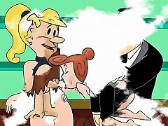 Pornstar Cartoon Characters Engage In Sexual Activity